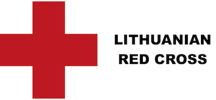 Logotipo de la Cruz Roja de Lituania