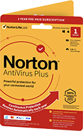 Caja de Norton AntiVirus Plus