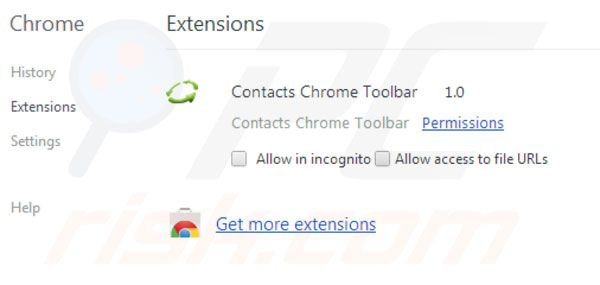 Eliminar Dogpile de las extensiones de Google Chrome