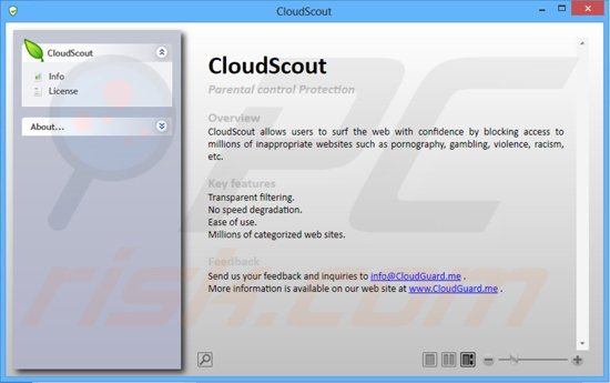 aplicación CloudGuard