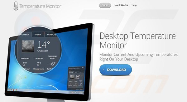 publicidad de Desktop Temperature Monitor
