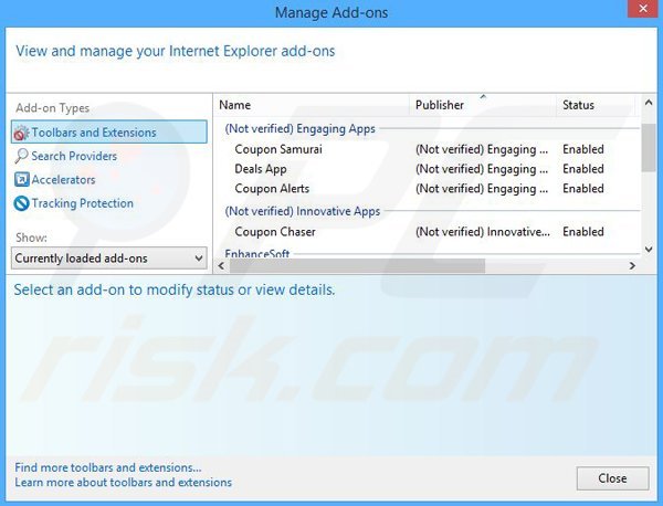 cómo eliminar los anuncios de Desktop Temperature Monitor de Internet Explorer paso 2