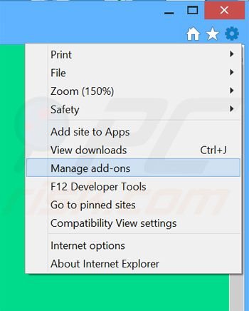 Eliminando los anuncios de Boby Zoom de Internet Explorer paso 1