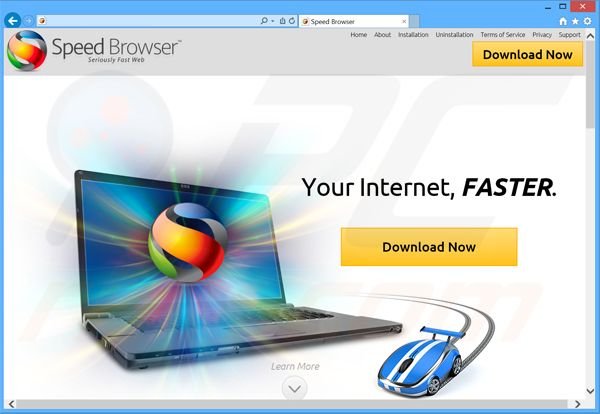 Speed Browser adware