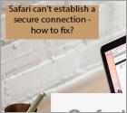 "Safari Can't Establish a Secure Connection" - ¿Cómo Repararlo?