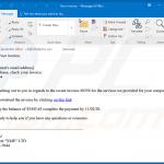 Email no deseado utilizado para propagar el malware Cobalt Strike que inyecta FickerStealer en el sistema (ejemplo 5)