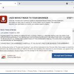 Sitio web utilizado para promover el secuestrador de navegador 