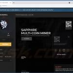 Minero Sapphire promocionado en foro de hackers 2