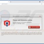 Sitio web utilizado para promocionar Tap togo browser hijacker