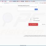 Sitio web utilizado para promover Togo tab browser hijacker 2