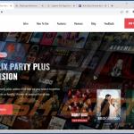 Sitio web que promociona una extensión de navegador que introduce cookies (Netflix Party) 2