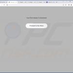 Sitio web engañoso que promociona el adware Video Finder 3
