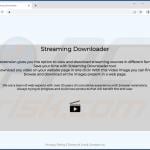 streaming downloader adware página oficial