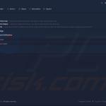 Panel de administración del malware Cinoshi stealer 2