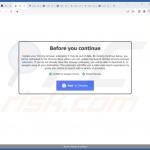 Sitio web utilizado para promocionar el secuestrador del navegador Kryopage (muestra 1)