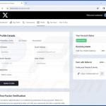 Cartera de criptomonedas falsa promocionada por la estafa 