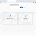 Sitio engañoso utilizado para promocionar el malware PrivateLoader 1