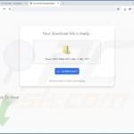 Sitio web utilizado para promocionar el secuestrador de navegadores EasySearch 2