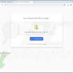 Sitio fraudulento utilizado para promocionar el secuestrador de navegadores MYWeb Watch 4