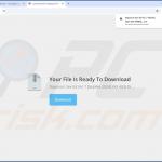 Sitio web utilizado para promocionar el secuestrador de navegadores SearchNinja 4
