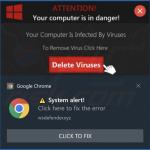 Anuncio difundido por la página web de la familia Defender 4