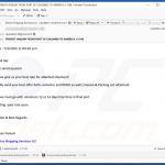 Correo electrónico fraudulento que propaga el malware QuirkyLoader 6