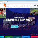 Sitio web fraudulento de la Copa Mundial FIFA 2026 (muestra 5)