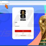 Sitio web fraudulento de la Copa Mundial FIFA 2026 (muestra 6)