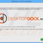 instalador del software publicitario desktop-dock ejemplo 3