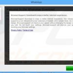 Instalador engañoso del software publicitario BrowserSupport