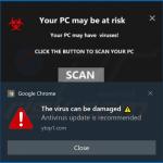 Spam de notificaciones de navegador mostrado por un sitio dudoso (ejemplo 2)