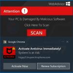 Spam de notificaciones de navegador mostrado por un sitio dudoso (ejemplo 3)