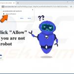 Sitio web que solicita mostrar notificaciones de navegador (ejemplo 2)