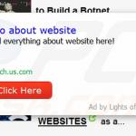 El software publicitario Lights Off  generando anuncios intrusivos en internet ejemplo 2