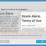 instalador del software publicitario storm alerts
