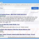 el software publicitario BestSaveForYou generando anuncios de búsqueda en internet