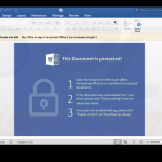 evitar ransomware macros maliciosos ejemplo 1