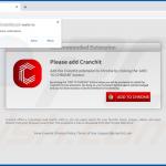 Otro sitio web utilizado para promover el secuestrador del navegador Cranchit