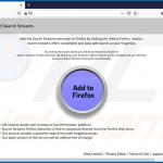Página de descarga de SearchStreams