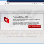 Página de descarga de SearchStreams