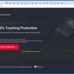 Sitio web de promoción del secuestrador de navegador AnonymoSearch (muestra 1)