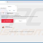 Sitio web utilizado para promover el secuestrador de navegadores MyPDFSearch