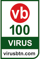 Certificado por Virus Bulletin