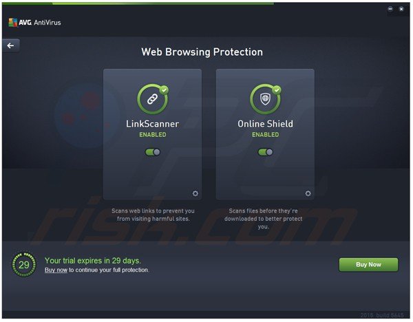 protección phishing AVG Antivirus 2015