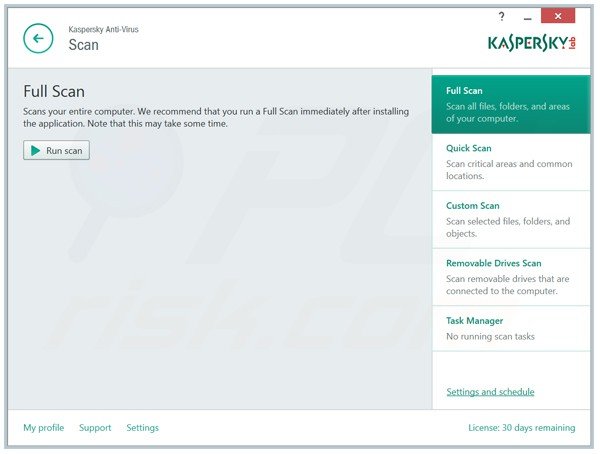 interfaz intuitiva kaspersky antivirus 2015