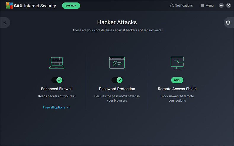 AVG Internet Security - Ataques de Hackers Informáticos