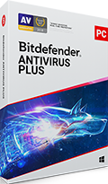 Caja de Bitdefender Antivirus Plus
