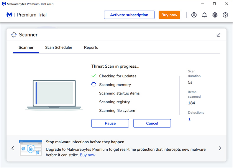 Análisis de Malwarebytes Premium 2024