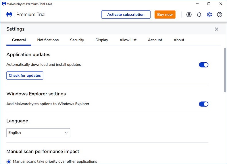 Configuración de Malwarebytes Premium 2024