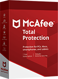 McAfee Total Protection caja